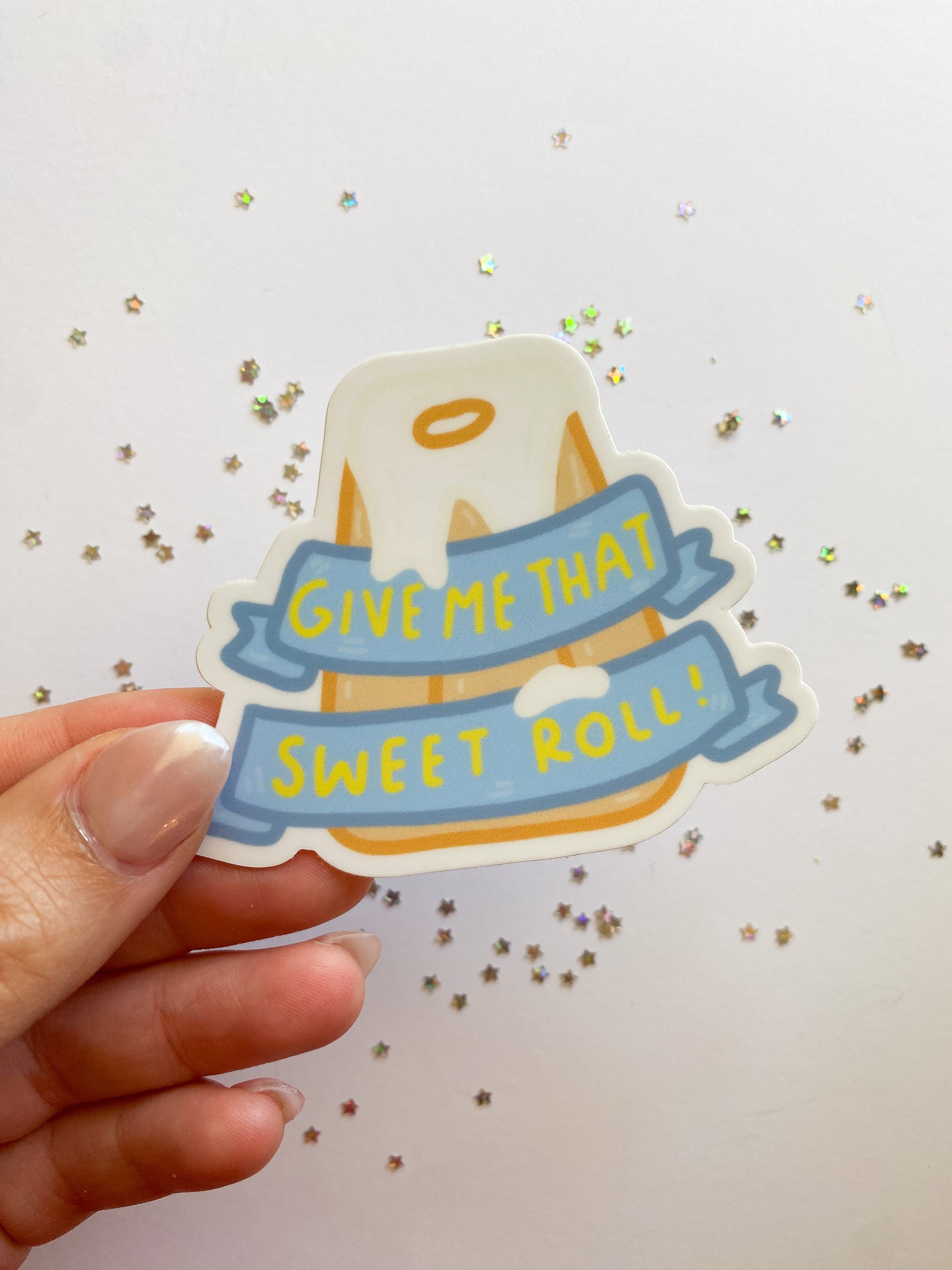 Fallout Sweet Roll Vinyl Sticker - Etsy