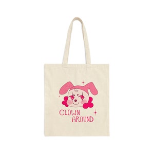 Borsa tote Clown Around rosa