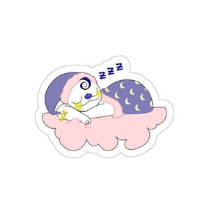 Sleepy Clown Sticker