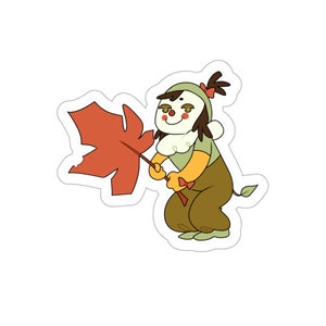 Autumn Clown Sticker