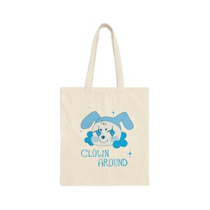 Borsa tote Clown Around blu
