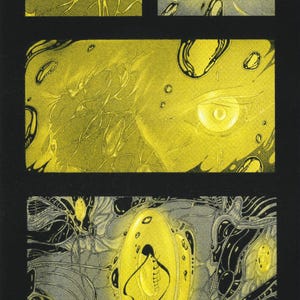 Echoes (Comic) Risograph Print