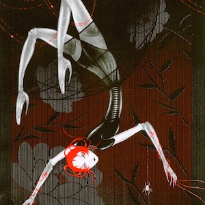 Arachne Risograph Print
