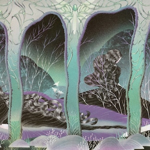 Paradise Risograph Print