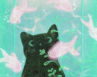 Stampa Risograph Attraverso il vetro