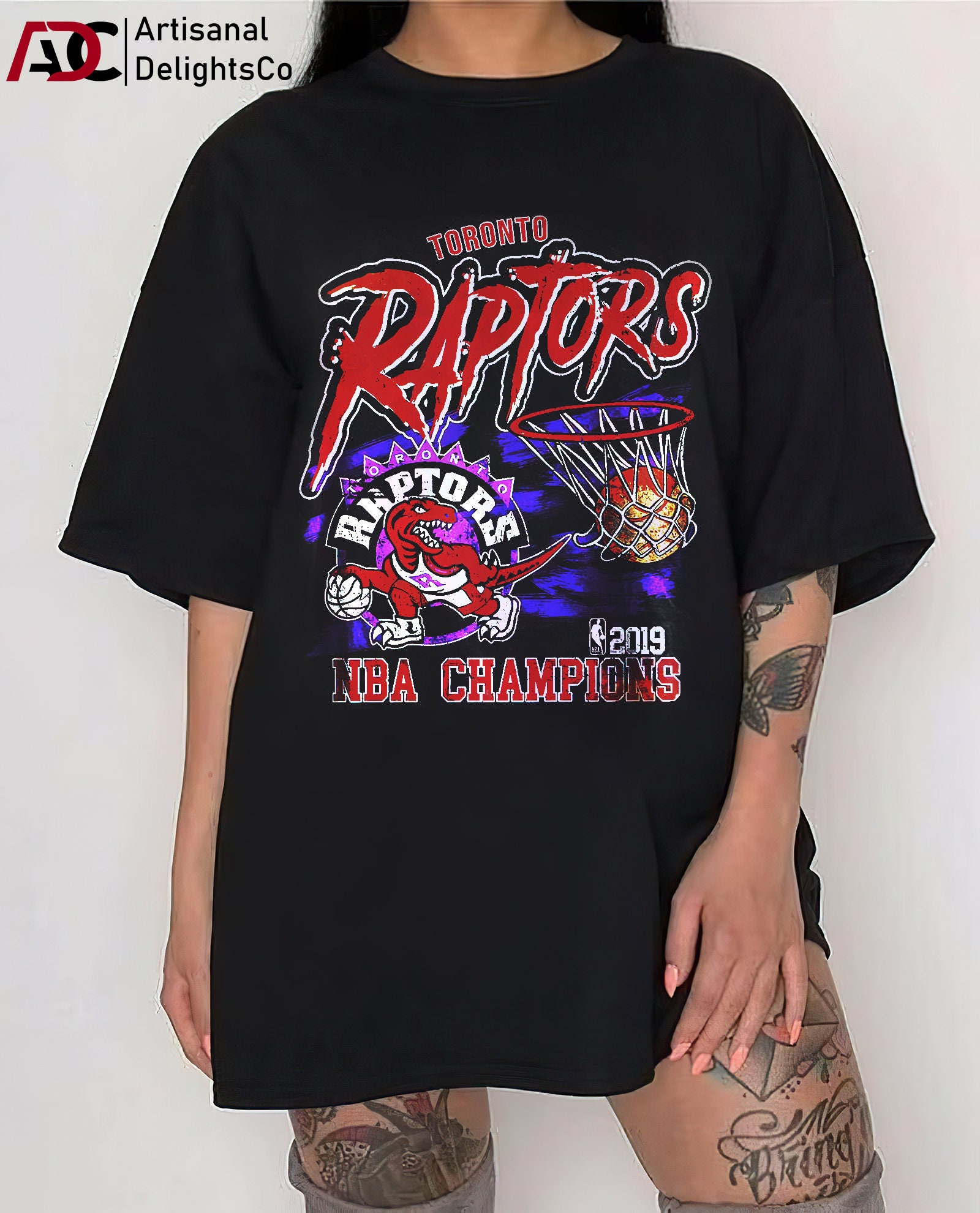 Vintage NBA Toronto Raptors Team Big Logo Shirts - Guineashirt