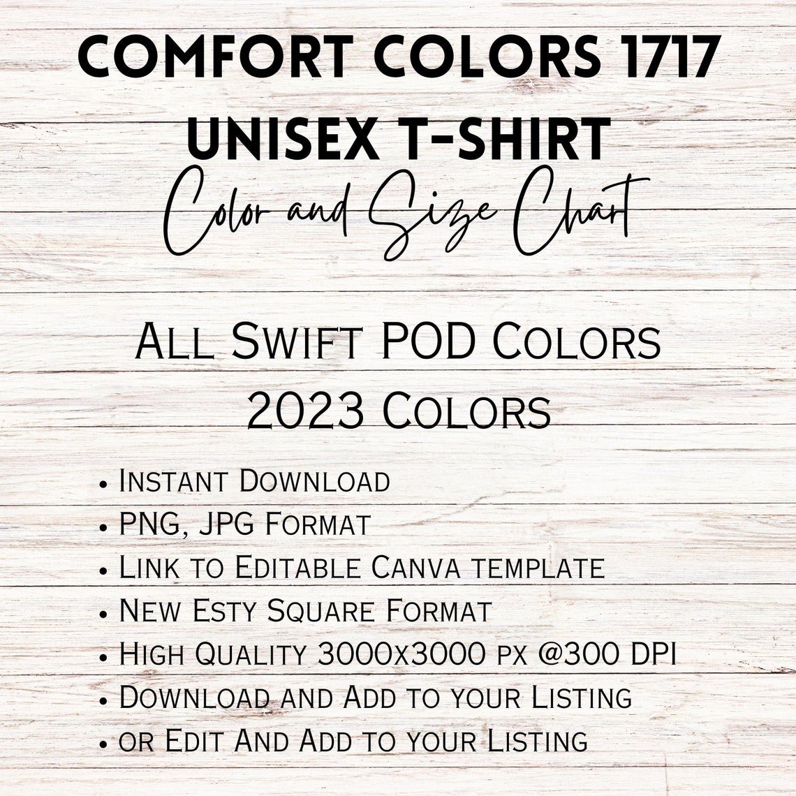 comfort-colors-1717-color-and-size-chart-shirt-2003-colors-etsy-canada