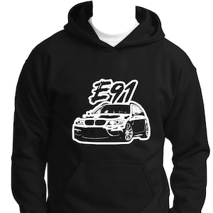 E91 3 Series Touring Hoodie: Car Lover Gift