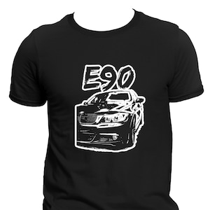 E90 Auto T-Shirt: 3er Automobilbekleidung