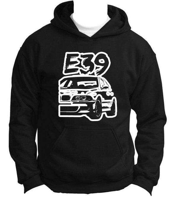 E39 5 Series Car Hoodie: DTG Print Cotton-Blend Sweatshirt