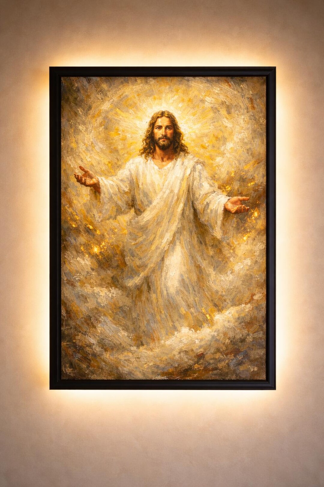Jesus Wall Art Printable, Christian Digital Download, Jesus Christ ...