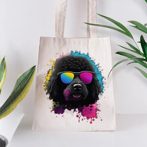Stoffbeutel Baumwolltasche Stoffbeutel Jutetasche Tote Bag Stofftasche Baumwolltasche Natur Erstaunliches Geschenk | Süßer Welpe