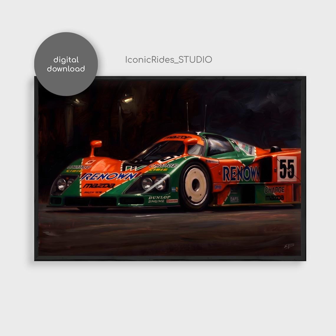 Mazda 787b - Etsy 日本