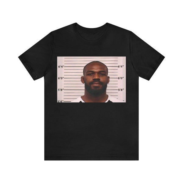 Jon Bones Jones Mug Shot Tee