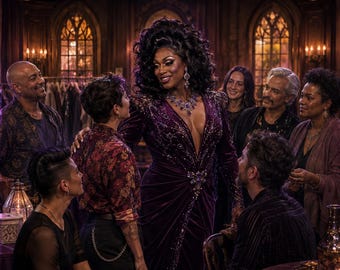 Dankeskarte für Dragqueens, Wertschätzung für die LGBTQ-Community, druckbarer digitaler Download