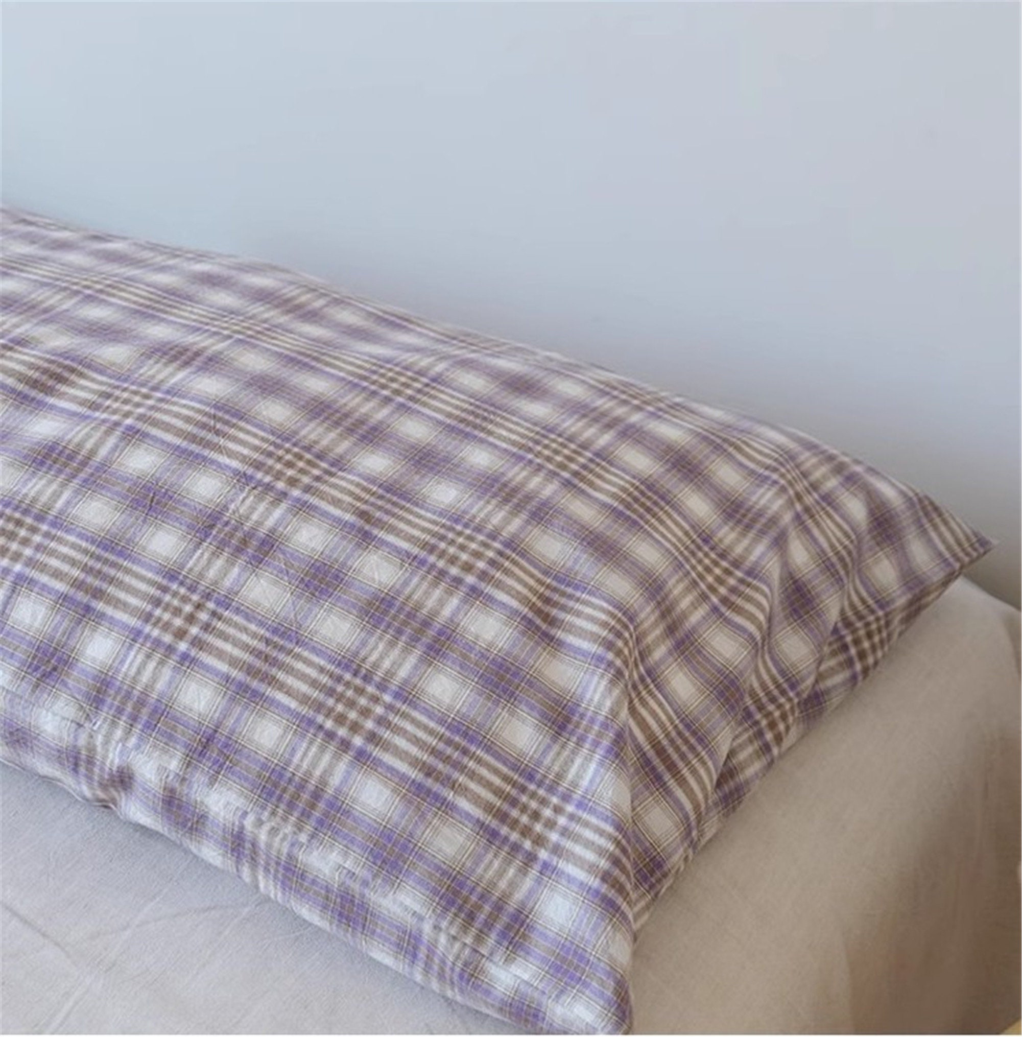 Vintage Elegance Gingham Pillowcases Plaid Pillowcases Etsy