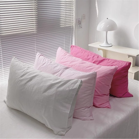 Baby pink pillow cases cheap