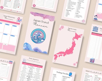 Japan Travel Planner – Dutch Edition, Itinerary & Phrases (Printable PDF)