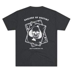 BattleWear Co.Dealers of Destiny - Taktisches Krieger-T-Shirt im Militärstil