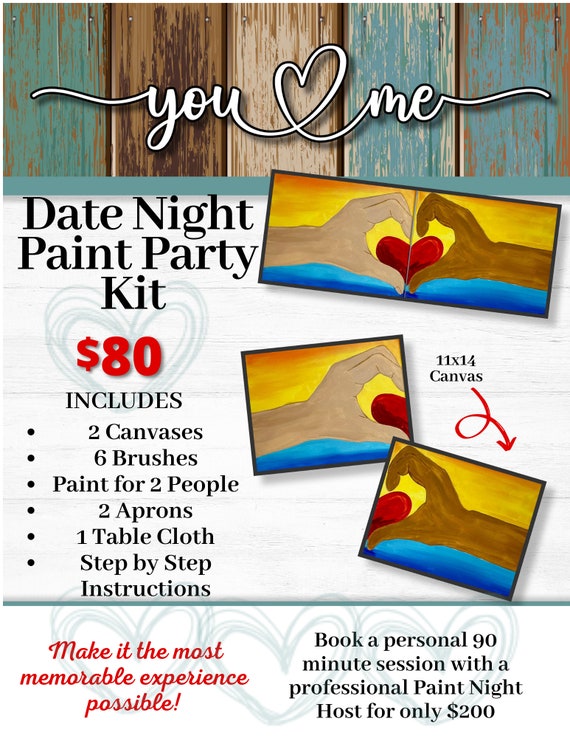 Date Night Paint Party Kit 