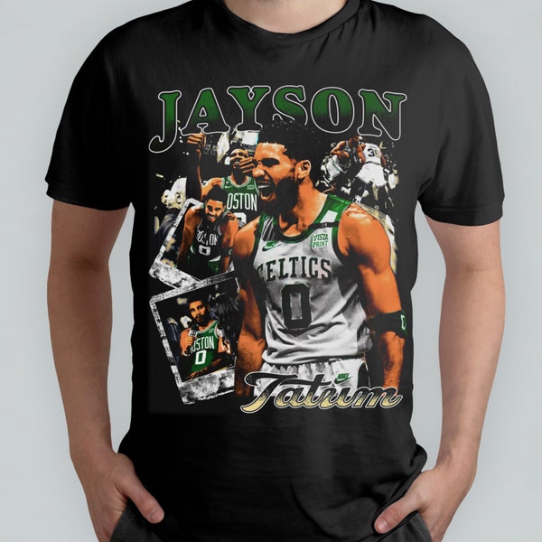 Jayson Tatum, Jaylen Brown, Basketball shirt, Classic 90s Graphic Tee, Unisex, Vintage Bootleg, Retro