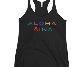 Aloha Aina Racerback Tank