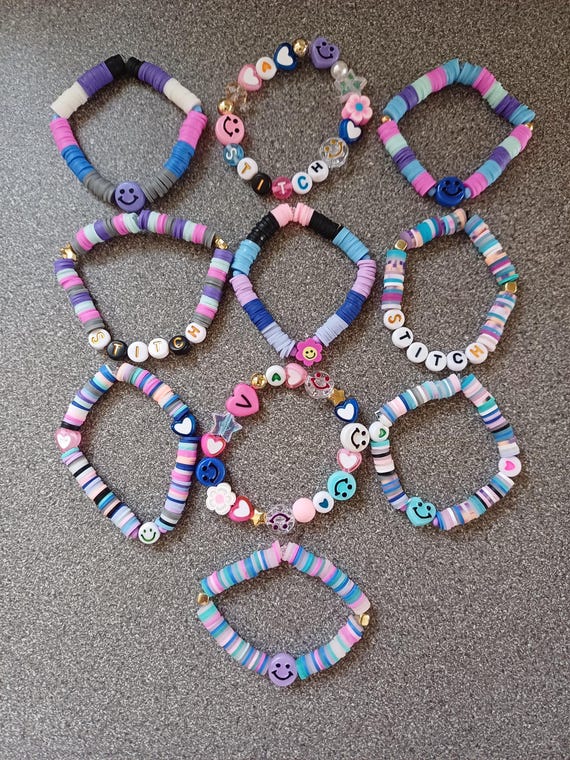 Braccialetti Regolabili Stitch - Set 2 Pezzi Rosa E Blu | Per Fan Di Lilo E Stitch - Foto 9
