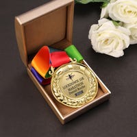 Custom Metal Medal With Ribbon – Personalized Award, Full Custom Shape ...
