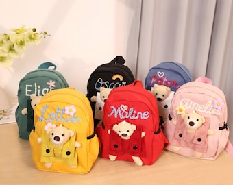 Personalized Children Backpack,Customized Toddler Backpacks With Name,Preschool Backpack,Backpack For Child First School,Kids Backpack Gift