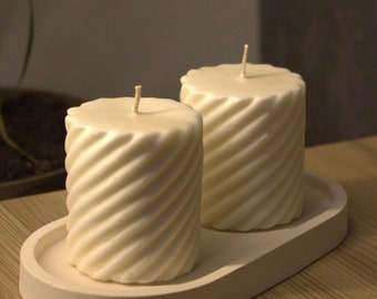 Luxury Decorative Candle | Home Decor Candles Scented | Wedding Favor - Perfect Gift Him or Her Candle | Colors | Shape Candle