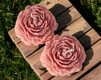 Wholesale Peony Flower Shape Candle,Gift for wedding,Bridal Shower,Henna Gift,babyshower Gift,Engagament candle,Bulk Sales,Priceless Moment