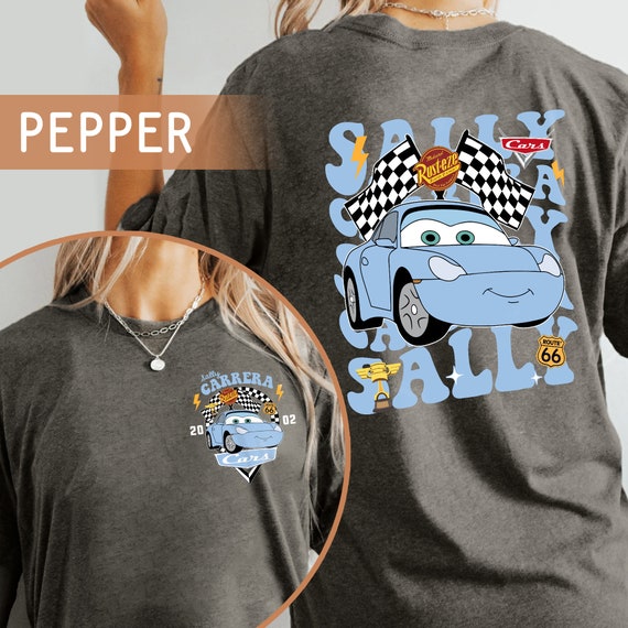 Two Sided Sally Carrera 2002 Checkered Flags Comfort Colors