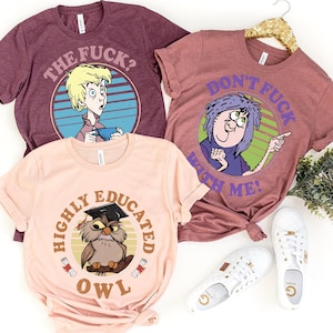 Sword In The Stone Group Characters Comfort Colors Shirt, Owl Madam Mim Arthur,  Family T-shirt, 2024 Trip, Walt  World