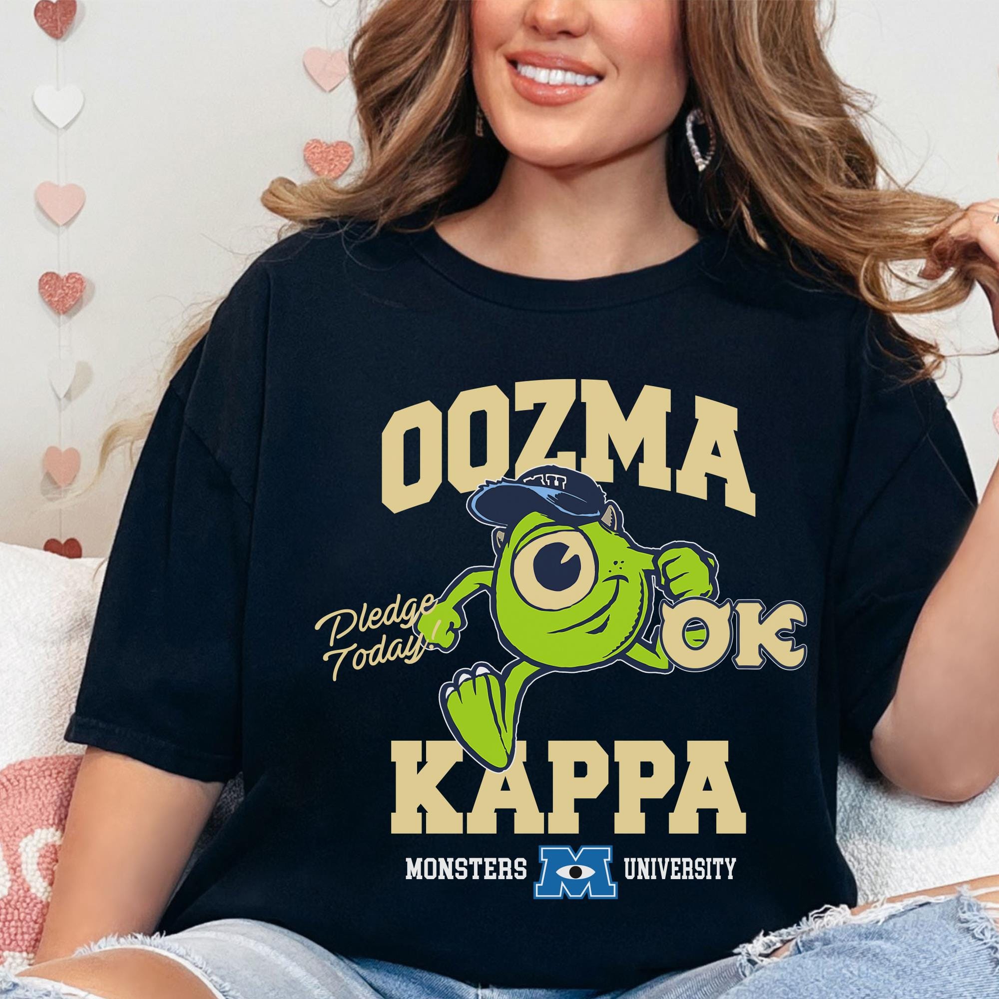 Disney Pixar Monsters University Ok Oozma Kappa Shirt, Disney 