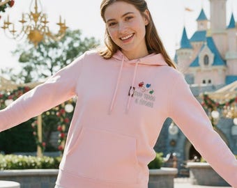 Sudadera floral de Disney Princesa Aurora y Príncipe Felipe Érase una vez un sueño, suéter de La Bella Durmiente, regalo para fans de los cuentos de hadas, viaje a Disneyland