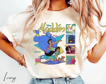90S 新品 USA製 Disny Aladdin Genie Tシャツ 2XL Amazon.com: Disney Aladdin Genie Big Face Costume T-Shirt