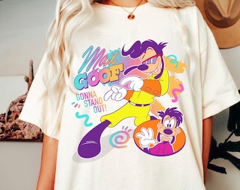 Vintage Disney A Goofy Movie Max Goof 90S Portrait Shirt, Disney Max Stand Out Tee, Disneyworld Disneyland Family Matching Trip Outfits