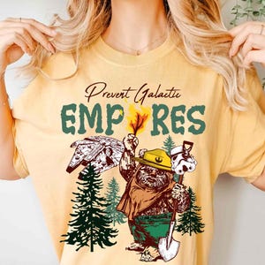 Vintage Star Wars Funny Ewok Endor National Park Protect Our Forest Prevent Galactic Empires Shirt, Disney Ewok Star Wars, Disneyland Trip