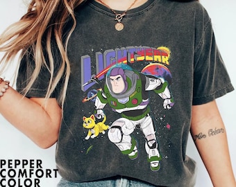 Retro Buzz Lightyear And Sox Space Ranger Comfort Colors Shirt,  Toy Story T-shirt, Walt  World, 2026 Trip, Magic Kingdom