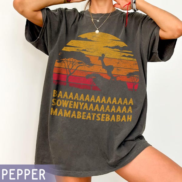 Lion King Circle of Life Shirt, Simba Rafiki Sunset Graphic Tee, Funny Song Lyric Animal Kingdom Outfit,  Family Trip 2025