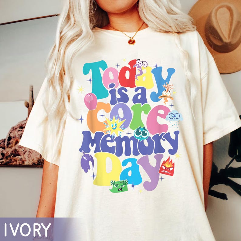 Disney Pixar Inside Out 2 Core Memory Day Shirt, Inside Out Characters ...