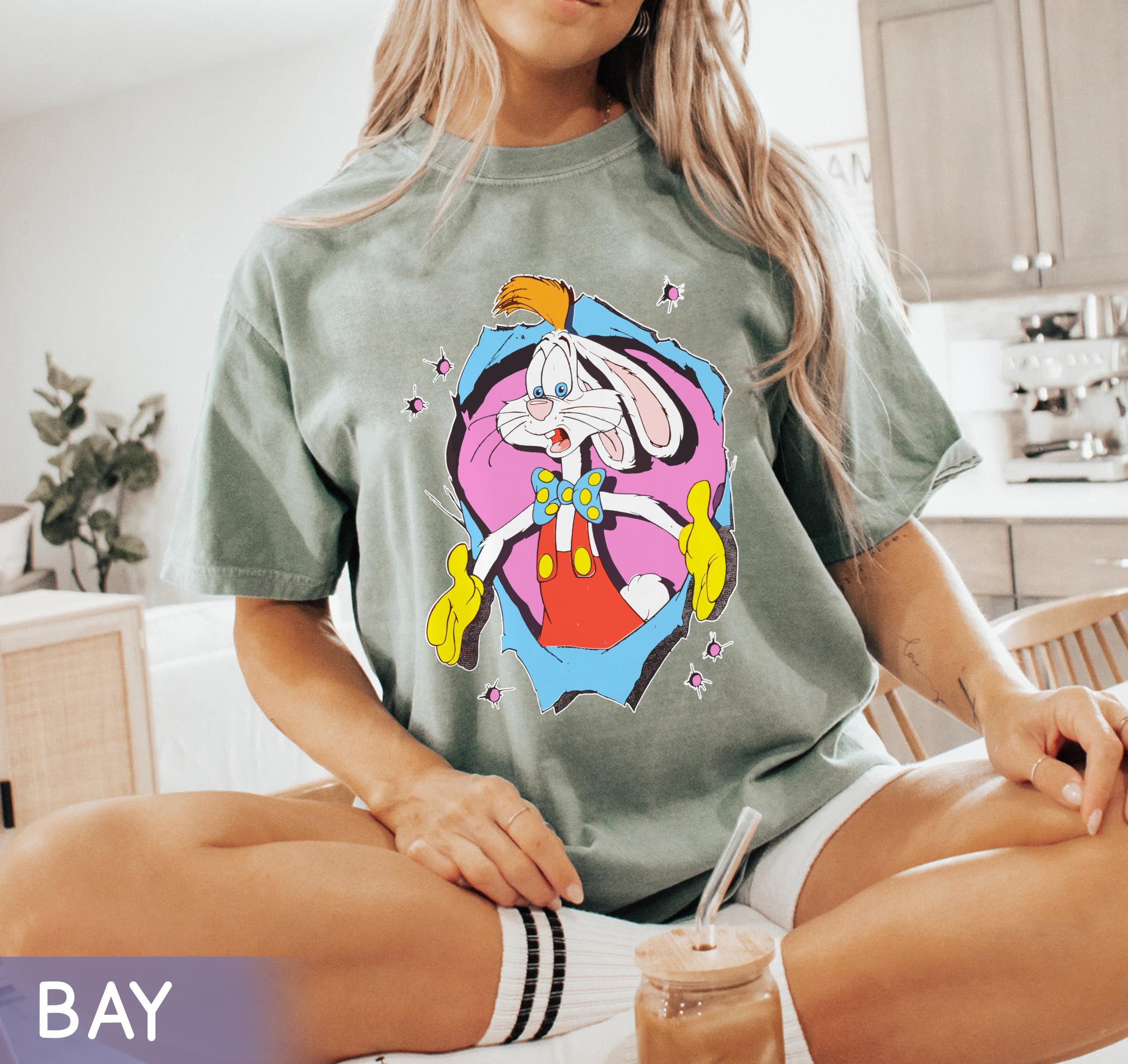 Retro 90s Who Framed Roger Rabbit Comfort Colors Shirt, Roger 