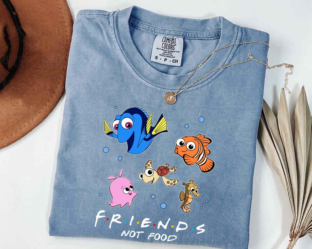 00s〜 Finding Nemo ブルース Tシャツ L Finding Nemo Bruce T-Shirt - ZANIAZ.COM