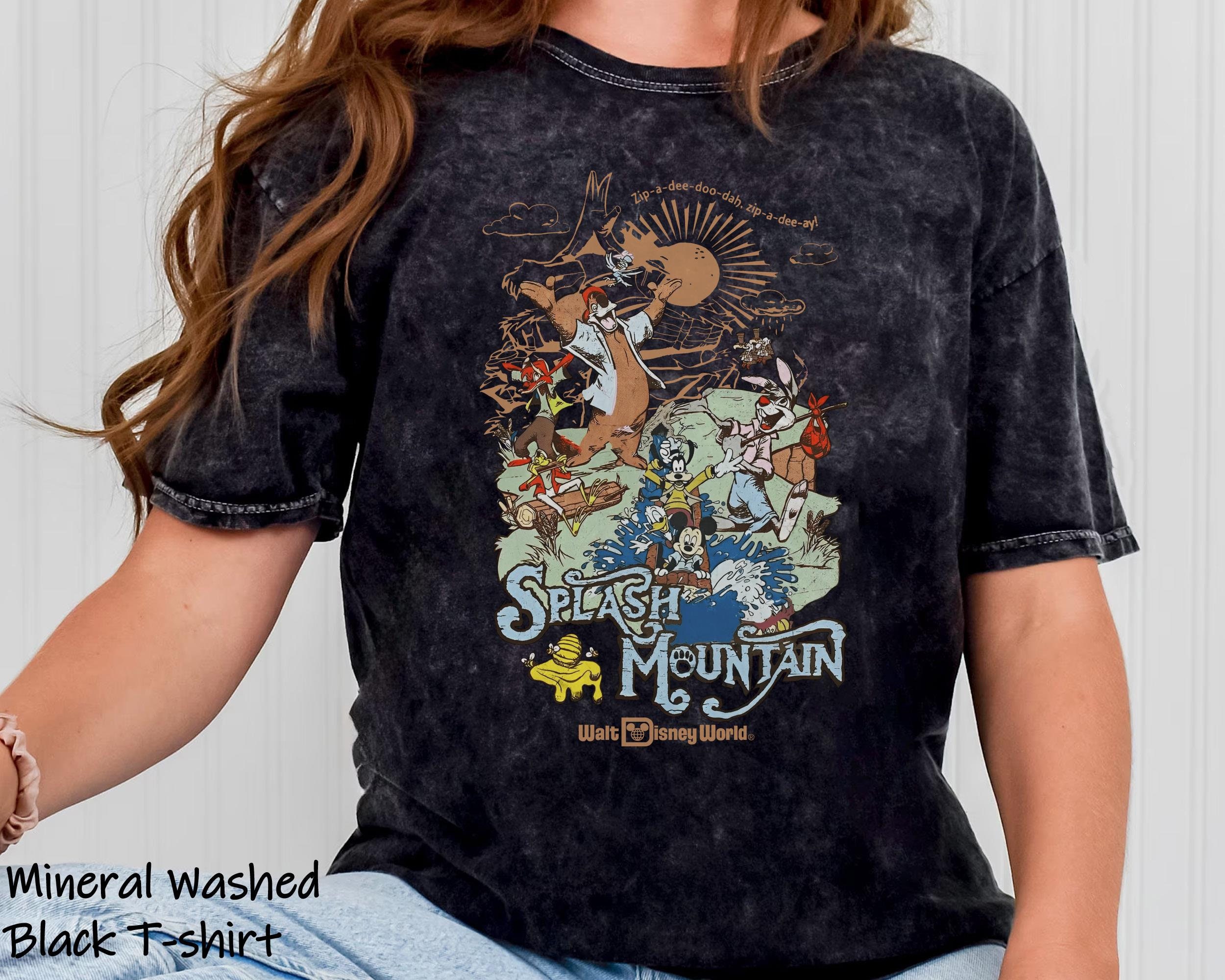 Splash Mountain Mickey Friends Zip-a-dee-doo Comfort Colors Shirt