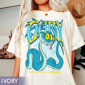 Shirt Zootopia 2, Gary De Snake, Thunder Gary Life On The Wild Side Tee, grappig Disney Snake Shirt, Zootopia Movie Fan Gift, Disneyland Trip afbeelding 4