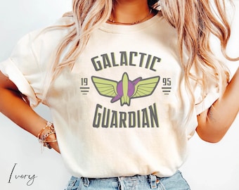 Camiseta vintage de Buzz Lightyear con el símbolo del guardián galáctico de 1995, colores cómodos, camiseta de Buzz, Toy Story, Disney, Reino Mágico, viaje a Disneyland