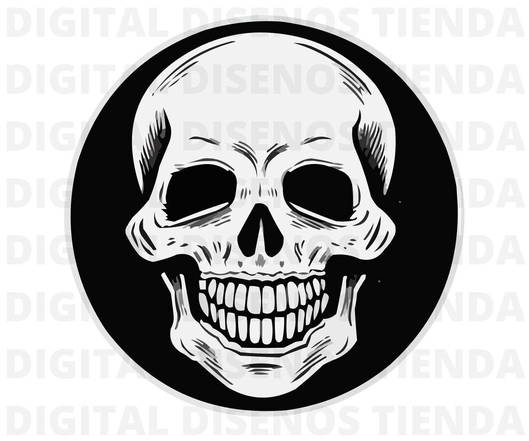 Calavera SVG Silueta De Calavera SVG Skull Designs SVG - Etsy