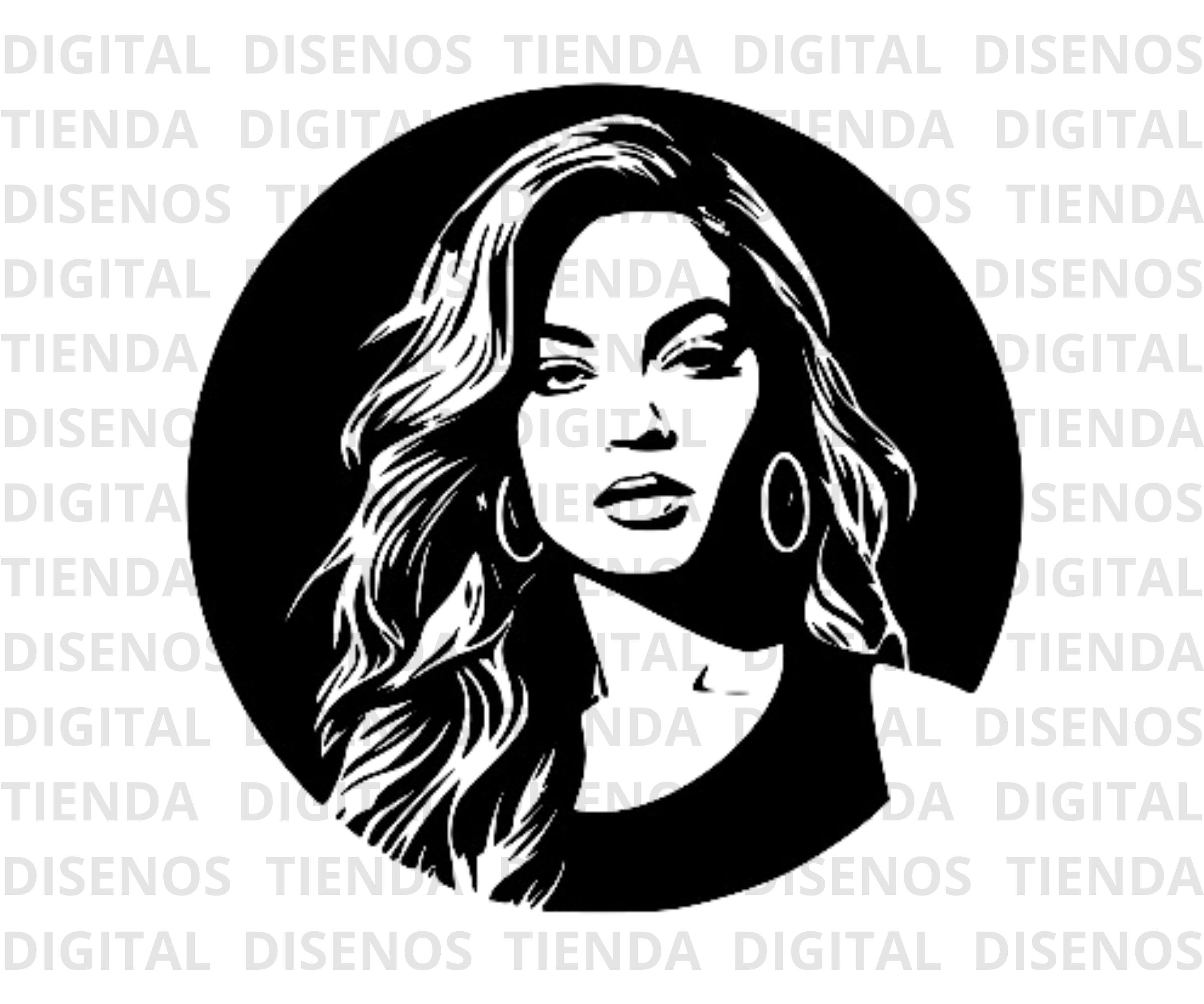 Beyonce SVG Beyonce Silhouette SVG Design Beyonce Design - Etsy