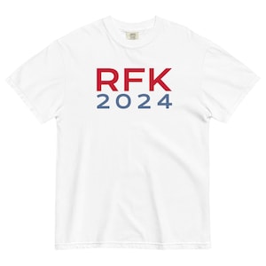 RFK Robert F Kennedy 2024 President Campaign Tee T-shirt Tshirt Men&#39;s Women&#39;s Unisex