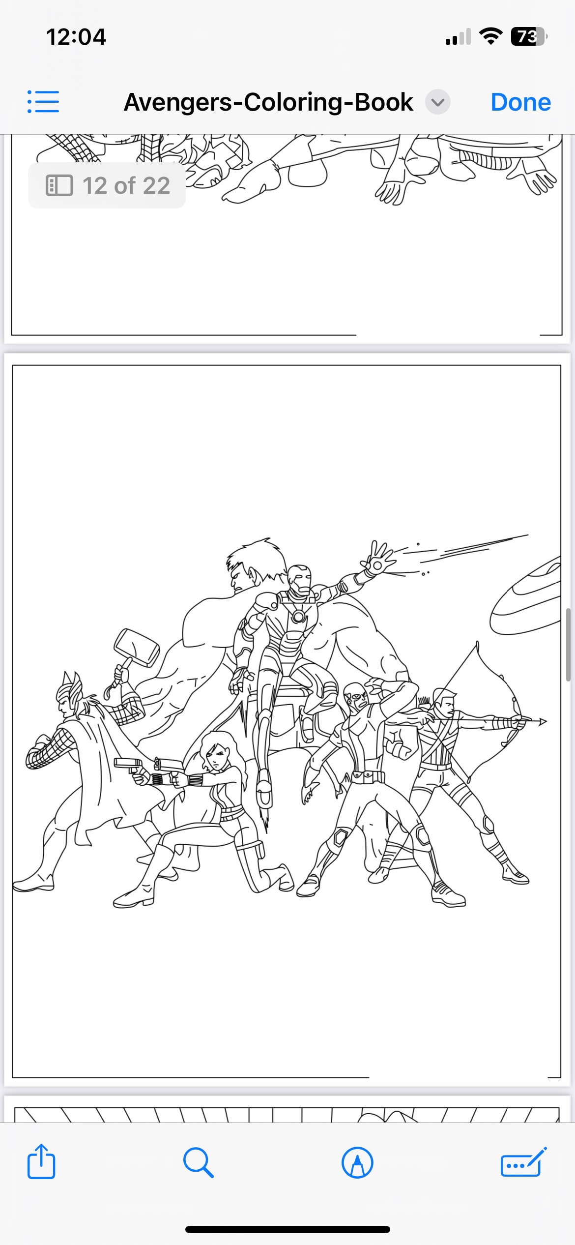 Avengers & Barbie Colouring Book , Children’s Colouring Book ...